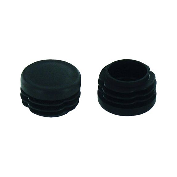 Set de 4 patins rentrants Ø20/21 mm plastique noir - INVENTIV