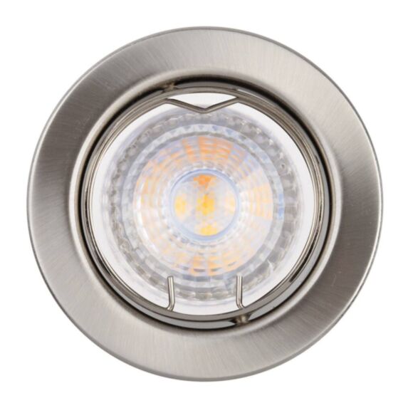 3 Spots LED à encastrer Orien 5W 350lm 4000K brossé - INVENTIV