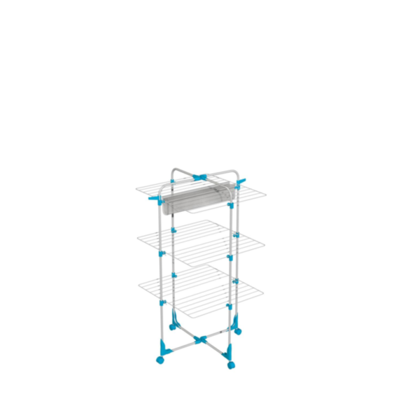 Petit séchoir tour Premium 25m d'étendage 64x64x122cm - INVENTIV