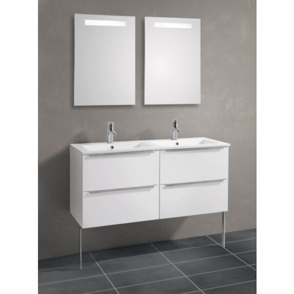 meuble salle de bain swit blanc 120 cm - MR BRICOLAGE