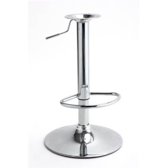 pied de tabouret bar chromé - INVENTIV
