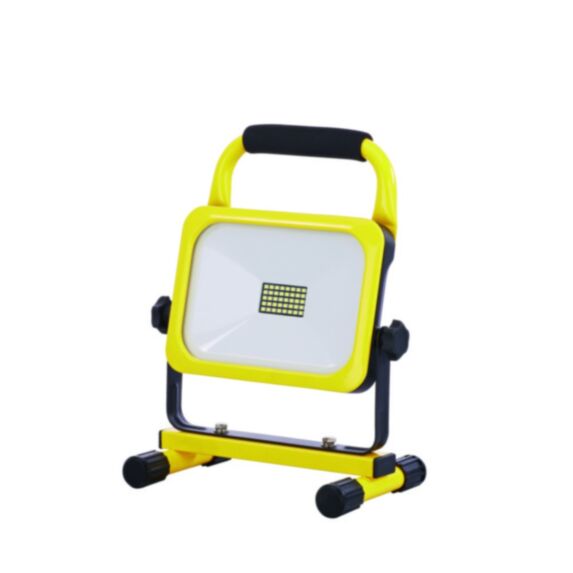 Projecteur de chantier LED rechargeable 20W - INVENTIV