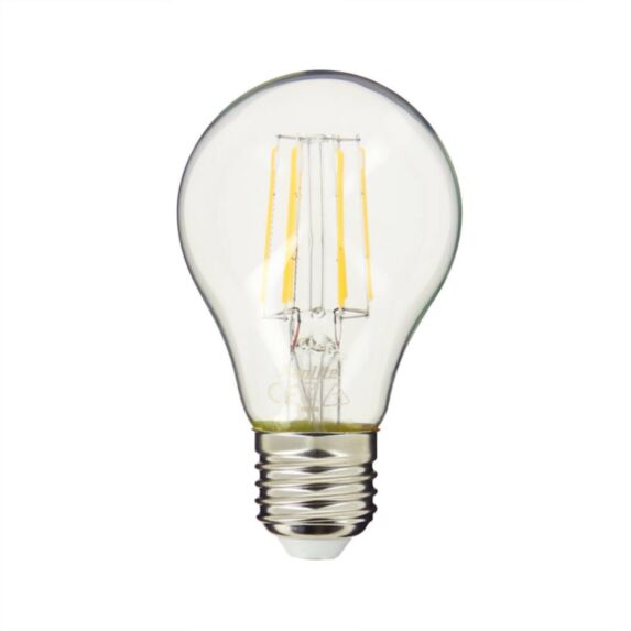 3 ampoules Filament LED Transparent E27 806Lm 60W 4000K Blanc neutre - INVENTIV