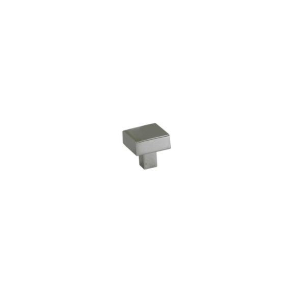 Bouton meuble Contemporain Zamak Chromé 20x20x21mm - B BEAUTY