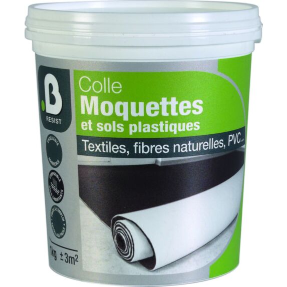 Colle moquette et sol plastique 1kg - INVENTIV