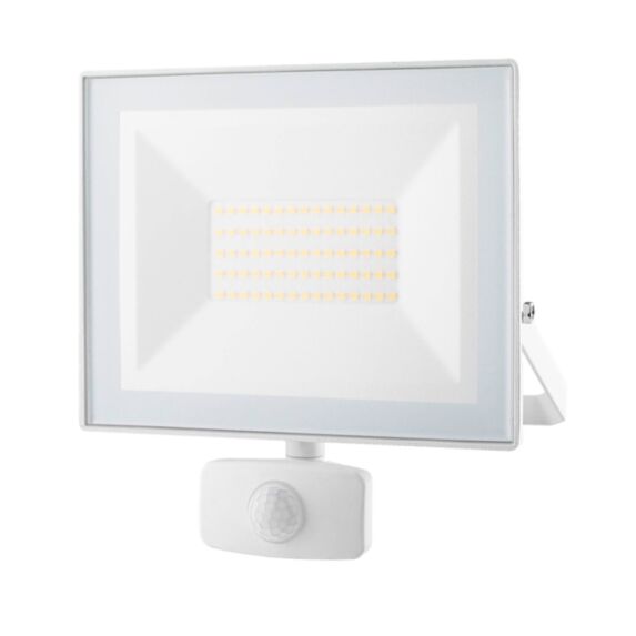 Projecteur LED extérieur à détection Héra 2 50W blanc - INVENTIV