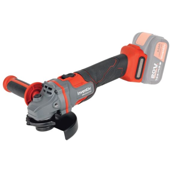 Meuleuse sans fil brushless 125mm 20V (sans batterie) - INVENTIV
