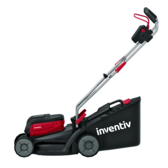 Tondeuse sur batterie poussée 34cm 20V System - INVENTIV