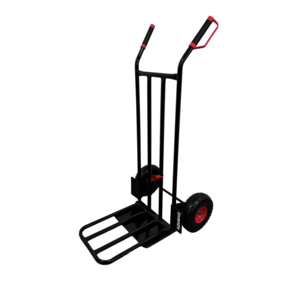 Diable Roues Invrevables 300kg + 1 bavette fixe + 1 bavette rabattable - INVENTIV