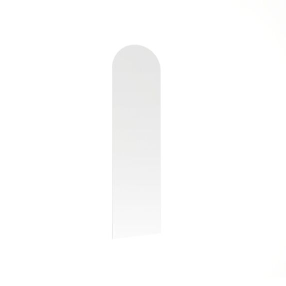 Vitre mobile pare baignoire verre trempé 6mm 34x135,6cm effet givré transparent - INVENTIV