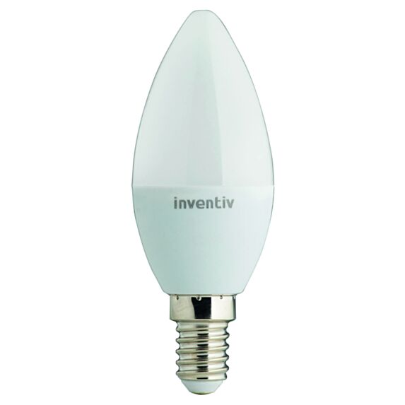 Ampoule SMD LED Flamme Opaque culot E14 470 L 40 W 4000 Kelvin blanc neutre - 1ER