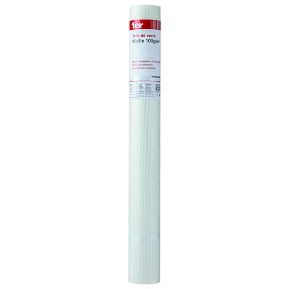 Toile de Verre Maille 100gr/m² 25m - INVENTIV