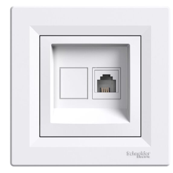 Prise rj45 Asfora blanc - SCHNEIDER ELECTRIC