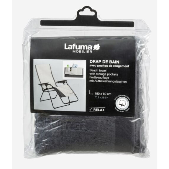 Serviette anthracite