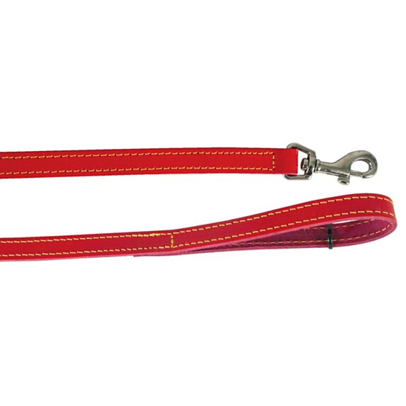 COLLIER PIQUE SIMPLE ROUGE CROUTE 70CM