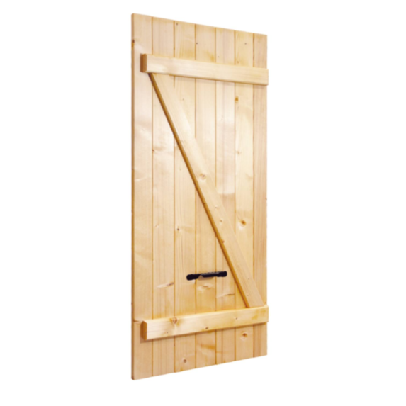 Kit Volet battant bois 218x71cm recoupable