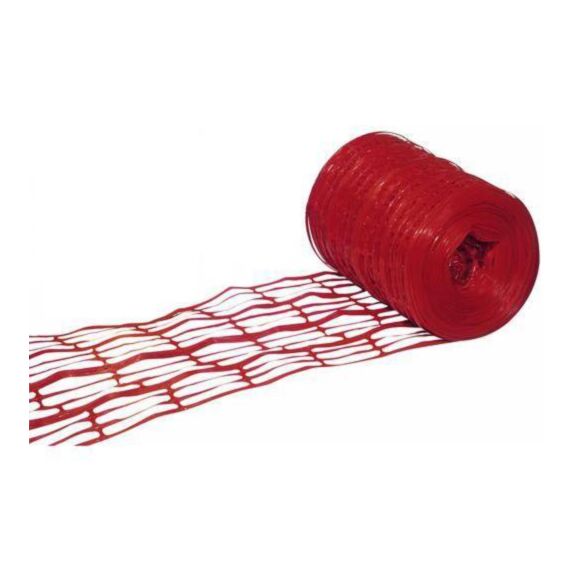 Grillage Avertisseur Rouge Electricité 0,3x100m