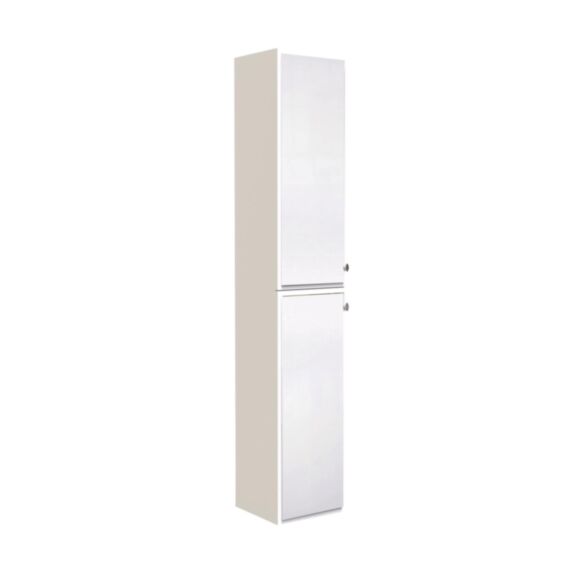 Colonne salle de bain à poser MATRO blanche 35x185x31,3cm - ONDEE