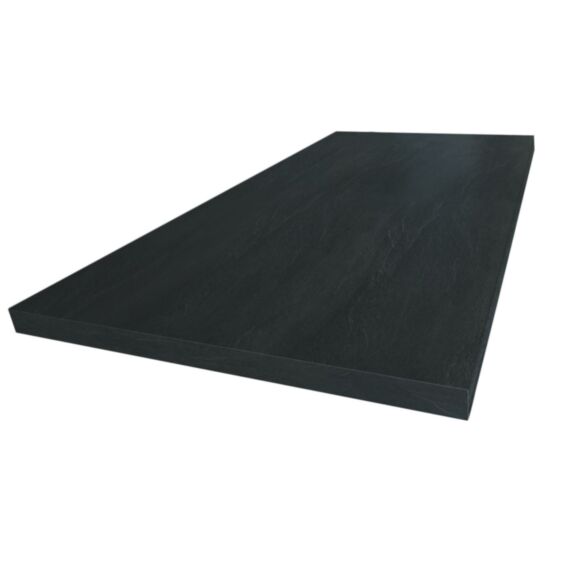 Plan de travail CPL 4 chants anthracite