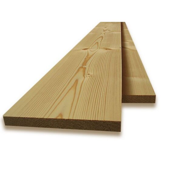 3 Planches Sapin Raboté 22x100mm L.200cm