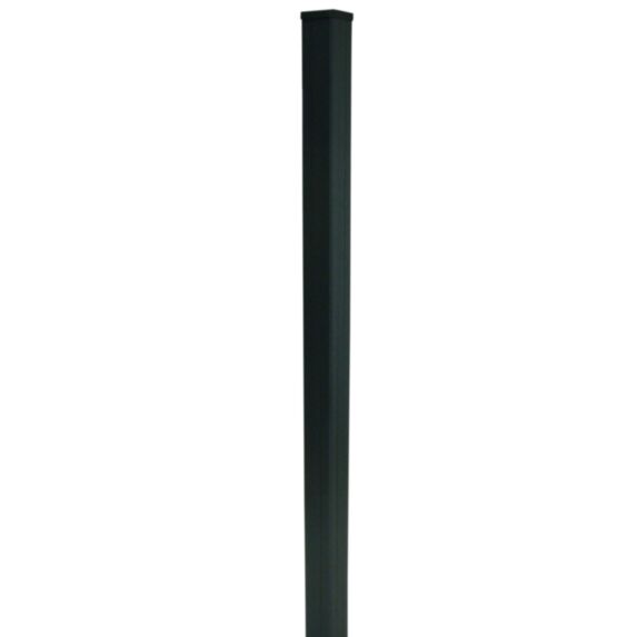Poteau aluminium Neva anthracite h.95cm (sans base) - KLIKSTROM