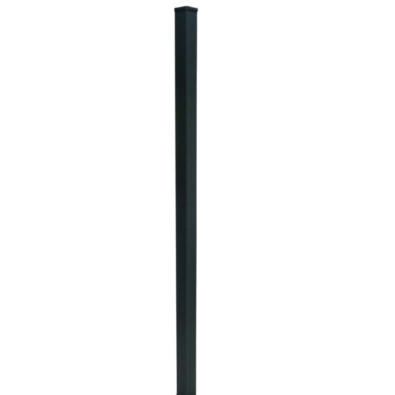 Poteau aluminium Neva anthracite h.183cm (sans base) - KLIKSTROM