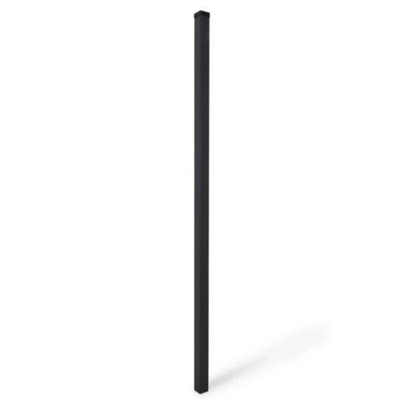 Poteau aluminium Neva anthracite h.240cm (sans base) - KLIKSTROM