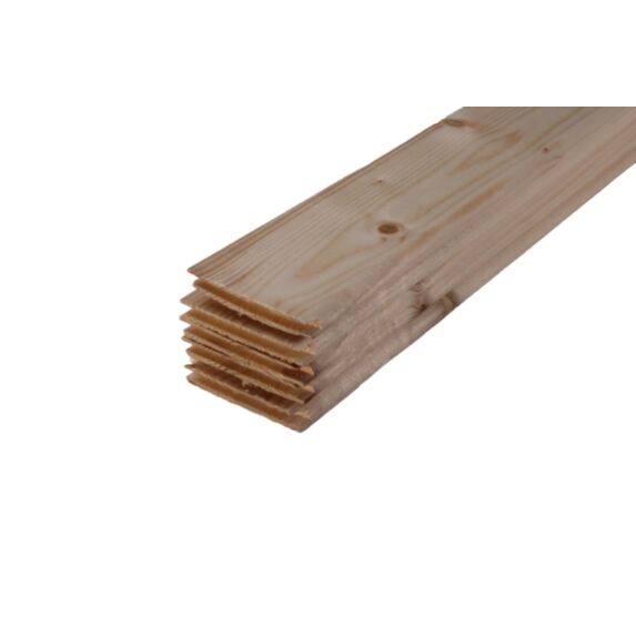 Plinthe Sapin du Nord à fixer 205x9,5x0,9cm
