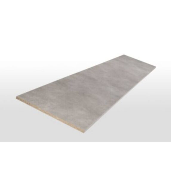 Tablette mélaminée béton 80x50x1,8cm