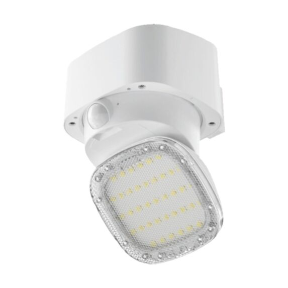 Applique solaire avec détecteur blanc chaud 2000lm