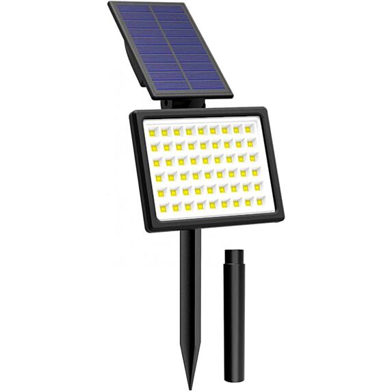 Spot solaire à piquer ou à fixer blanc froid 500lm