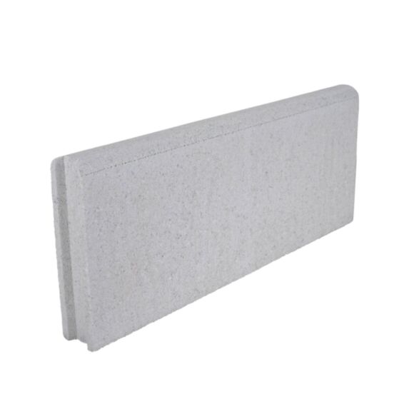 Bordure Béton Lisse 20x50x5cm gris - NEXTERIA