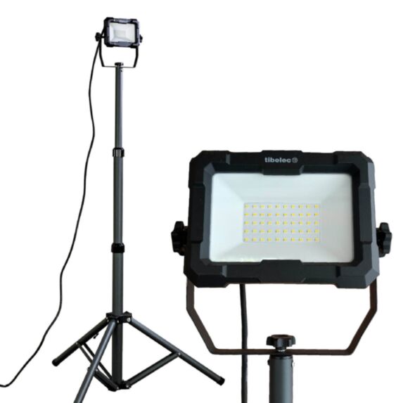 Projecteur LED de chantier 50W - TIBELEC