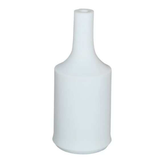 Douille avec cache E27 silicone blanc - TIBELEC