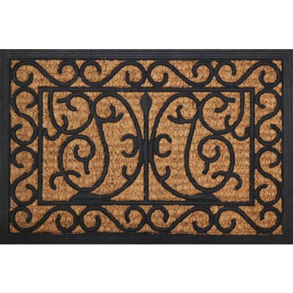 Tapis grattant cuba rectangulaire volute 40x60cm