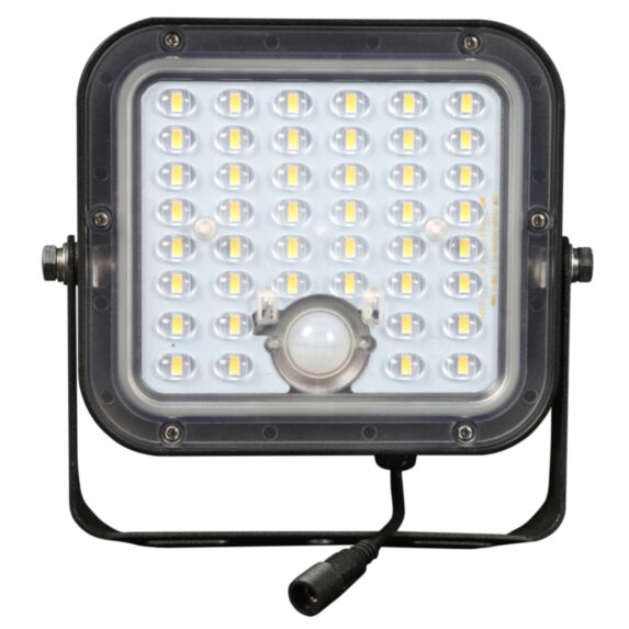 Projecteur solaire 3000K 1500lm détecteur IP65 noir - XXCELL