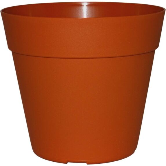 Pot de fleurs Cocoripot Jade Ø30cm Brique