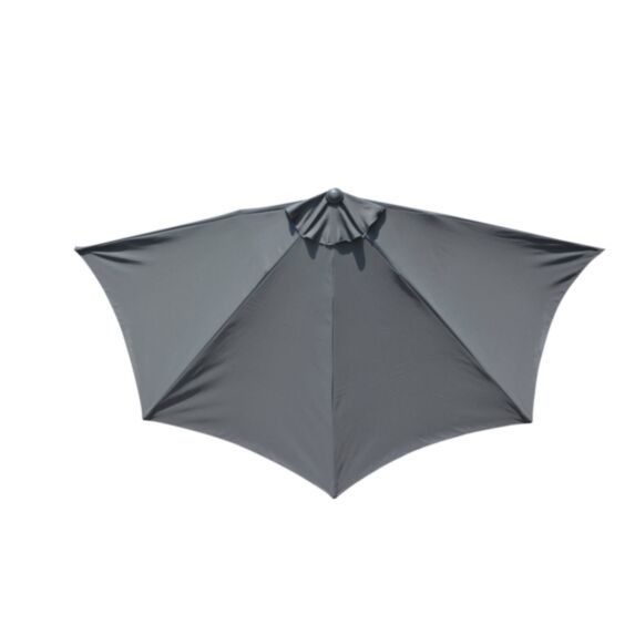 Demi parasol de balcon 300x235cm gris - PRO LOISIRS