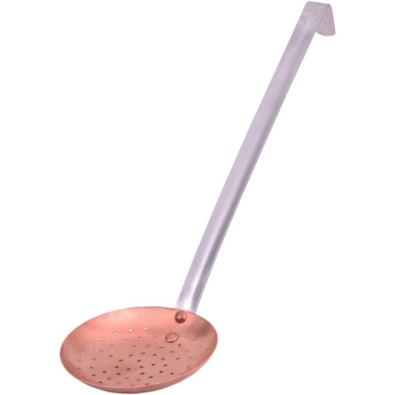 Ecumoire Cuivre Ø11cm Manche Inox - LE PRATIQUE