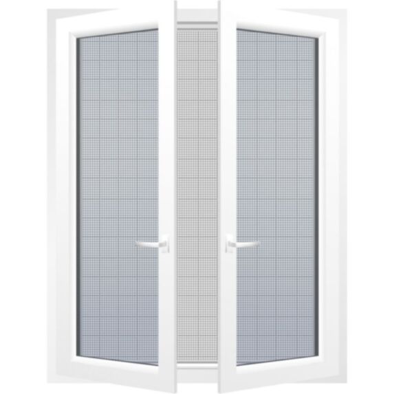 Toile moustiquaire 130 x 150 cm blanc