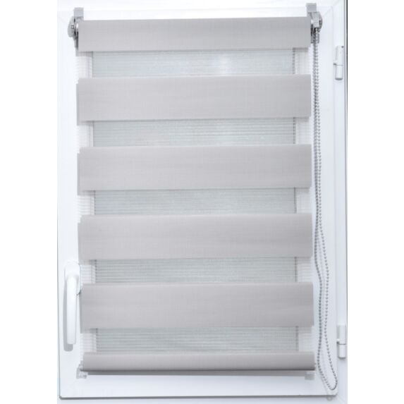 Store enrouleur Jour/Nuit 60x180cm gris clair