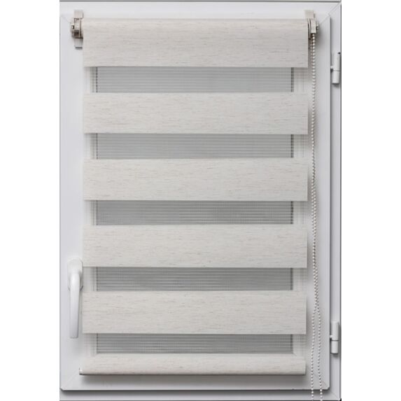 Store enrouleur Jour/Nuit 60x180cm beige chiné
