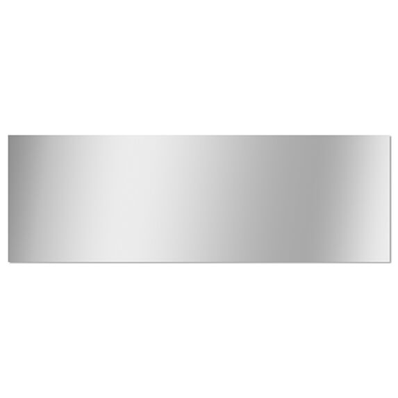 Miroir bord polis 150x50cm