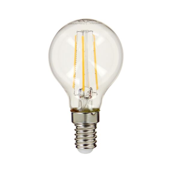 Petite ampoule sphérique P45 RetroLed 470 lumens E14