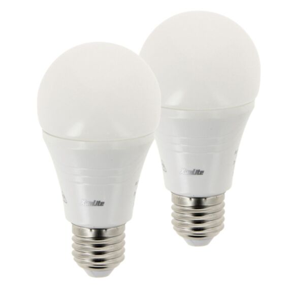 2 ampoules led SMD E27 806lm 9W blanc neutre - XANLITE