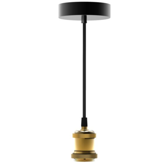 Suspension en Aluminium E27 Or - XANLITE