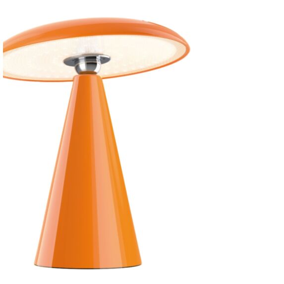 Lampe à poser Clee Orange LED - MATHIAS
