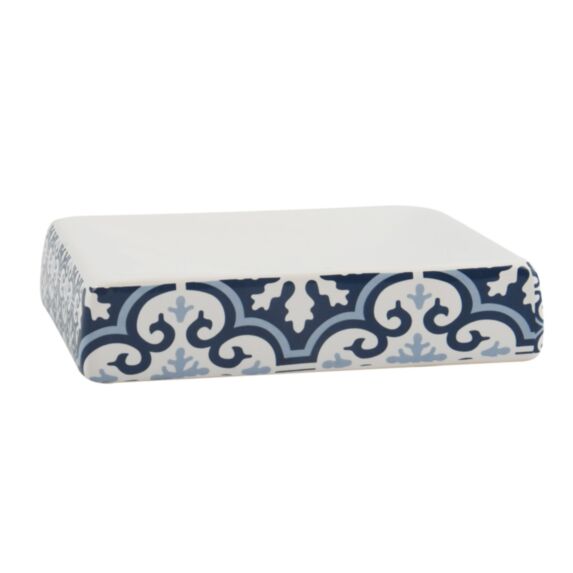Porte savon Amadora Céramique Blanc/Blanc - MSV
