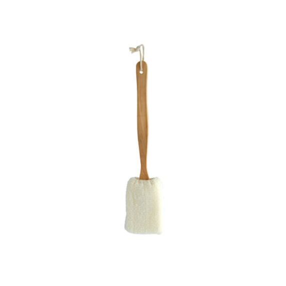 Brosse de Bain Avec Éponge Bois - MSV
