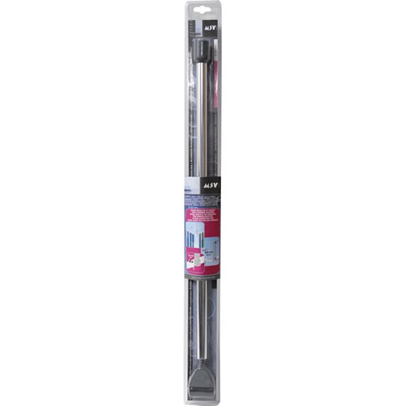 Suspente barre de douche 60 cm chrome - MSV